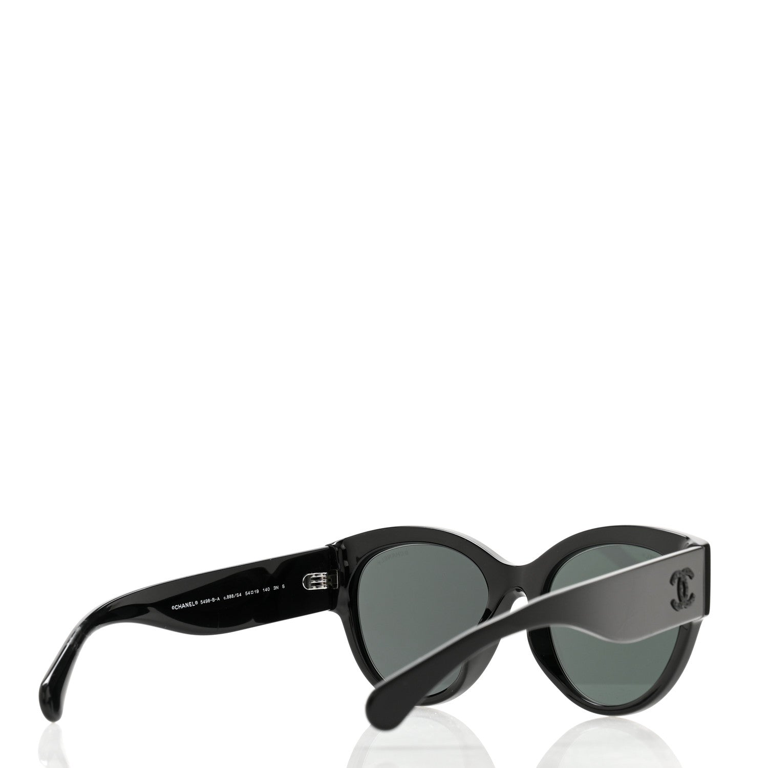 Chanel Acetate Sunglasses 5498-B-A Black 4 of 7