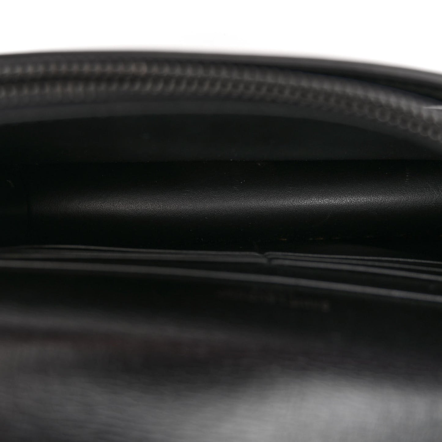 Calfskin Monogram Sunset Chain Wallet Black