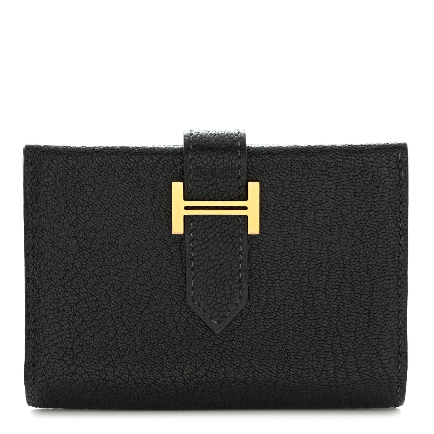 Chevre Mysore Bearn Card Holder Wallet Black