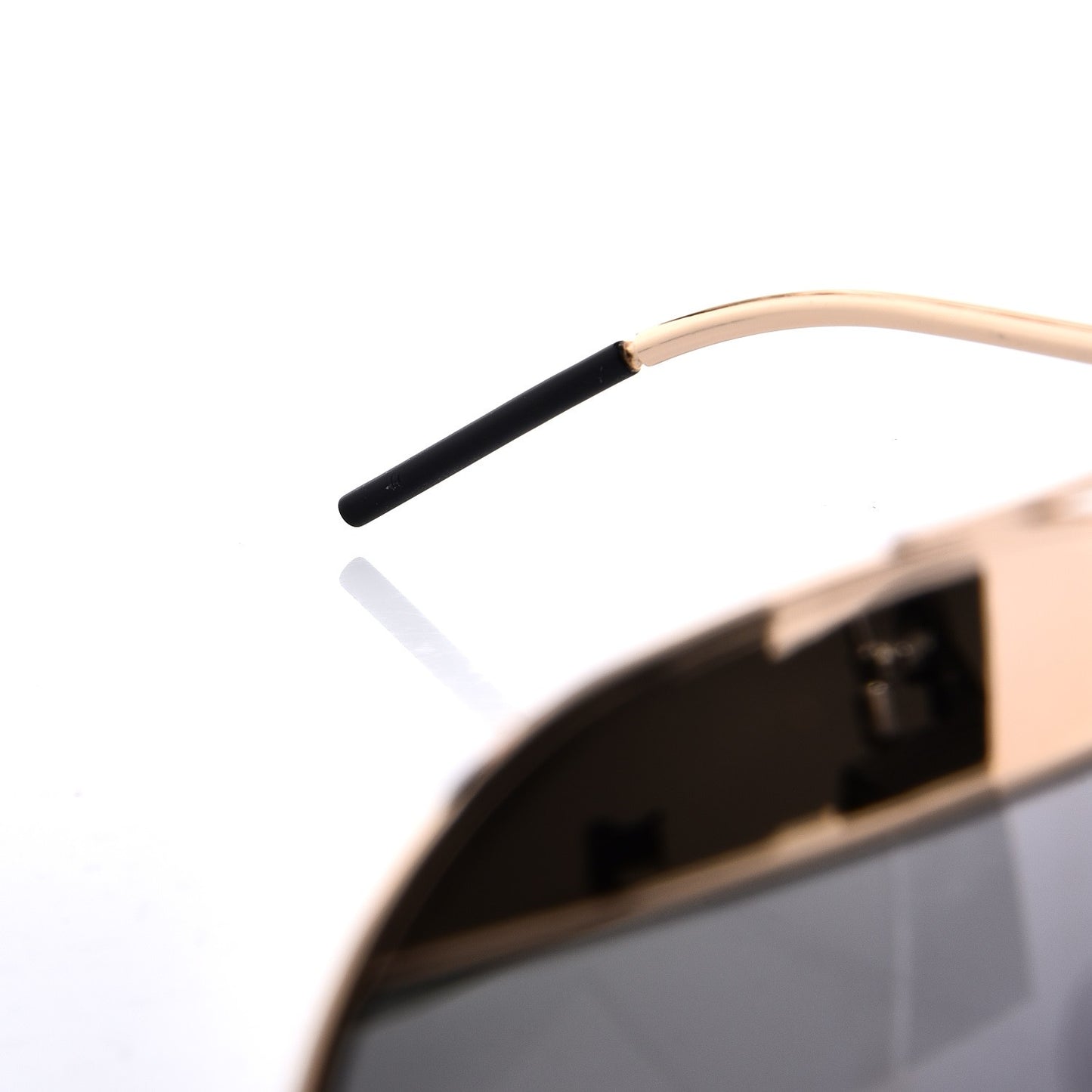 Split 1 Aviator Sunglasses Gold Silver
