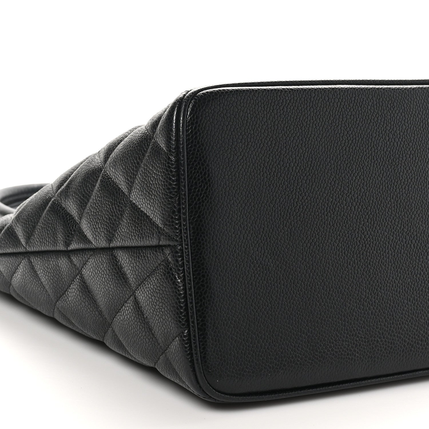 Chanel Caviar Quilted Medallion Tote Black 9 of 10