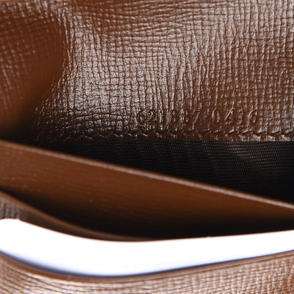 Gucci GG Supreme Monogram Horsebit 1955 Card Case Wallet Beige Ebony Brown Sugar 6 of 7