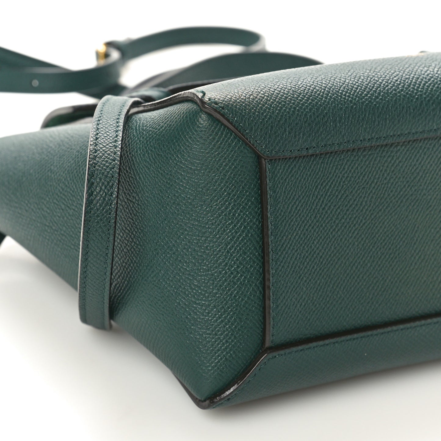 Grained Calfskin Nano Belt Bag Amazone