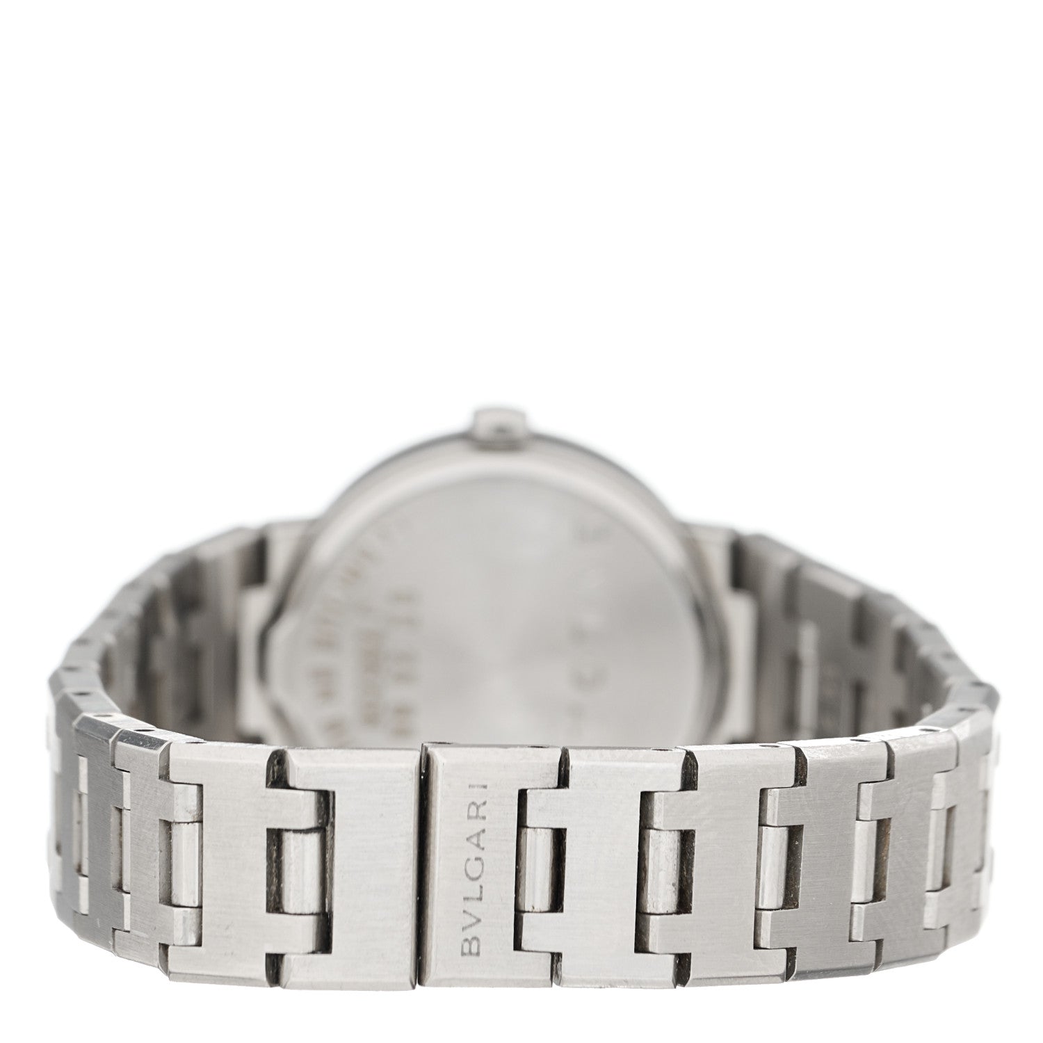 Bulgari Stainless Steel 23mm Quartz Watch Black 3 of 4