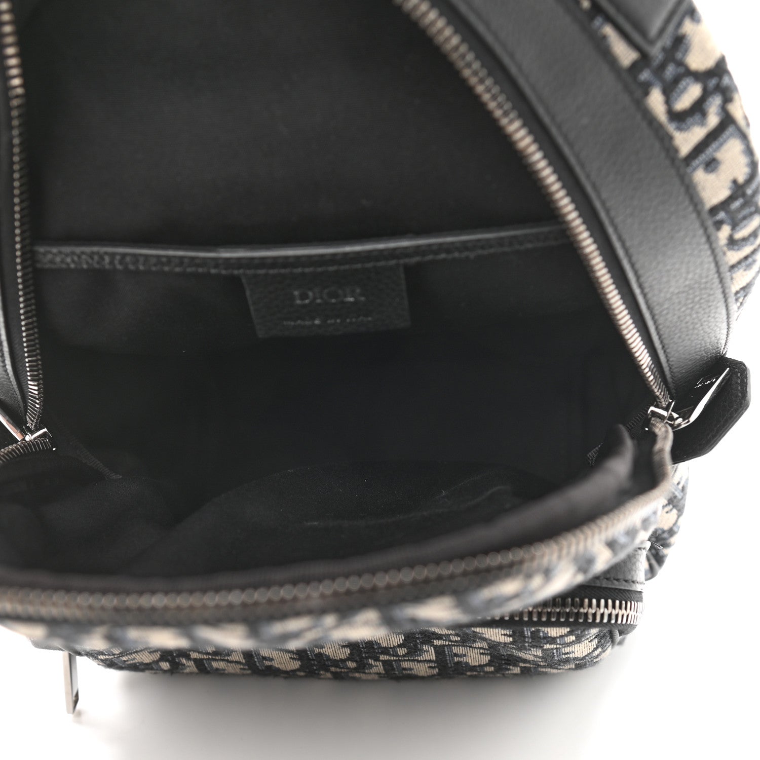 Christian Dior Oblique Mini Rider Backpack Black 4 of 10