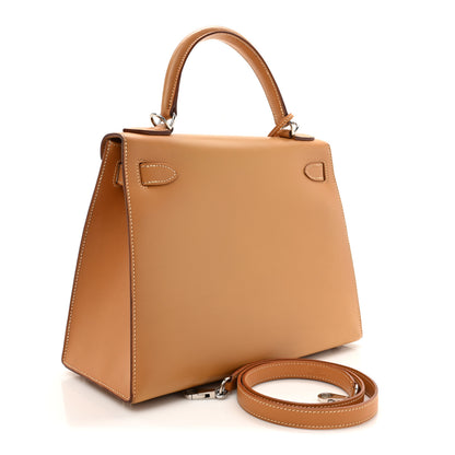 Hermes Vache Natural Kelly Sellier 28 2 of 20