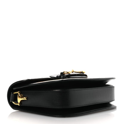 Gucci Azalea Calfskin Tri-Color Horsebit 1955 Shoulder Bag Mystic White Sun Oil Black 4 of 11