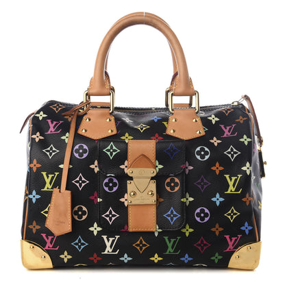 Louis Vuitton Monogram Multicolor Speedy 30 Black 1 of 7