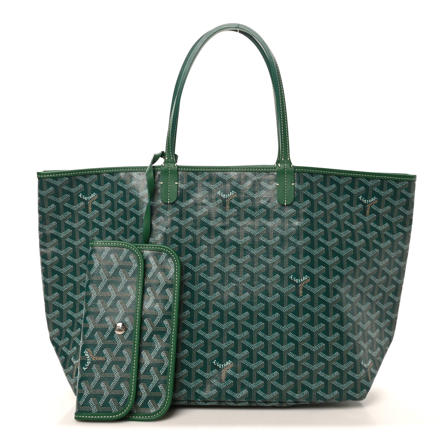 Goyard Goyardine Saint Louis PM Green 3 of 11