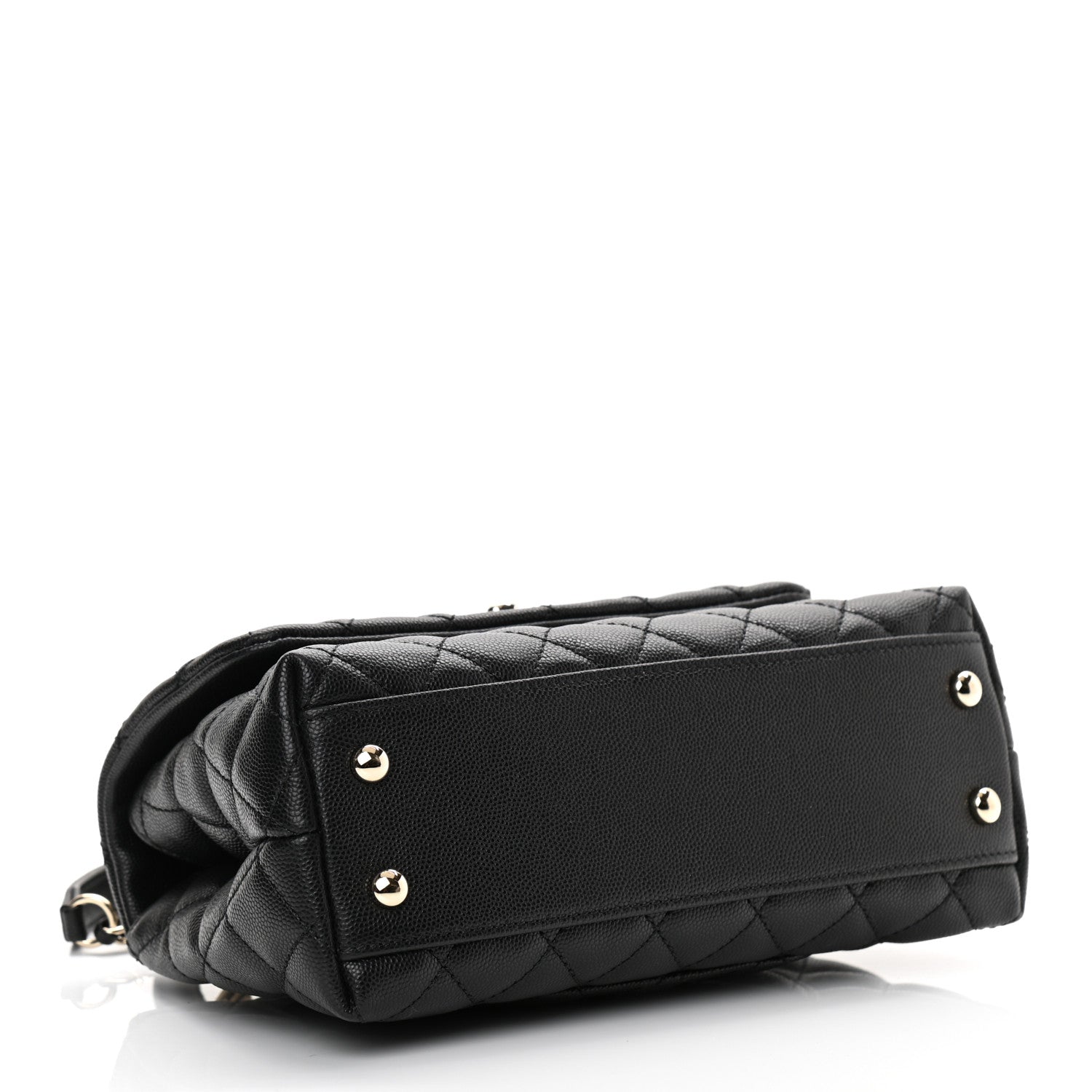 Chanel Caviar Quilted Mini Coco Handle Flap Black 4 of 11