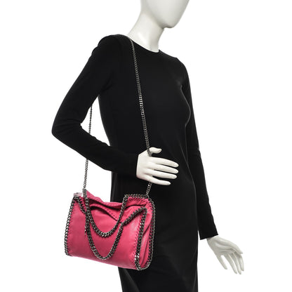 Stella McCartney Shaggy Deer Mini Falabella Tote Hot Pink 2 of 7