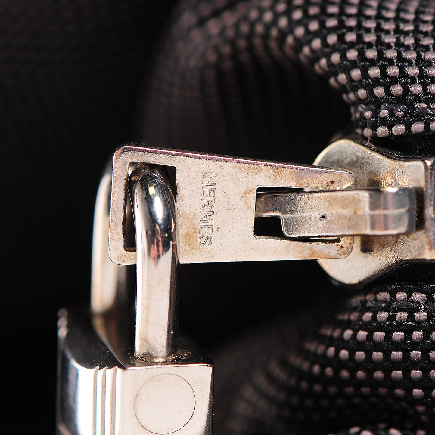 Canvas Herline MM Tote Grey