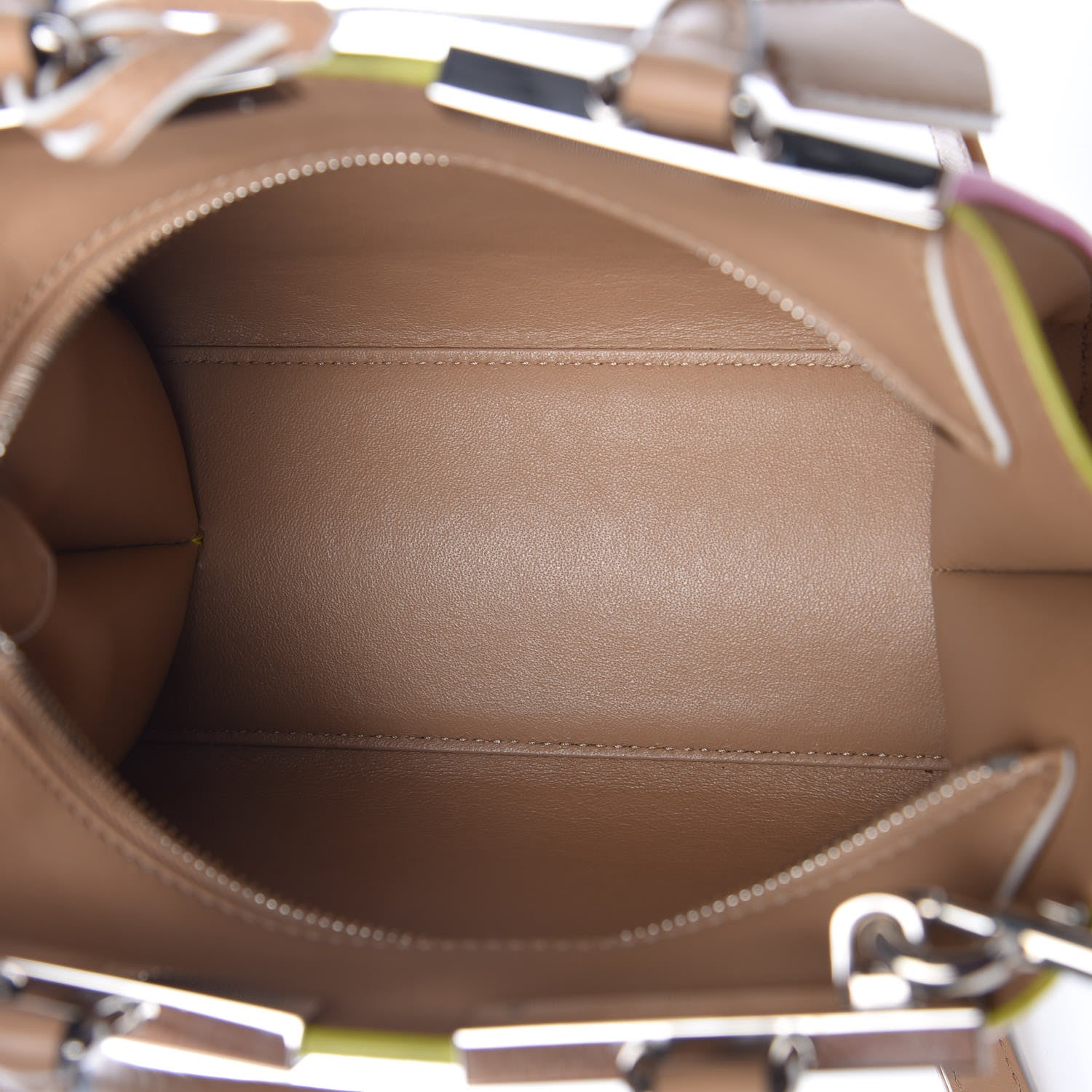 Fendi Vitello Dolce Mini 3Jours Tote Cuoio 5 of 10