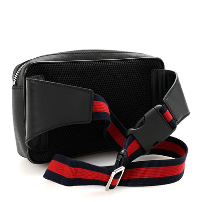Gucci Soft GG Supreme Monogram Web Belt Bag Black Grey 3 of 12