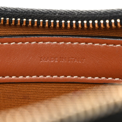Celine Triomphe Canvas Calfskin Ava Shoulder Bag Tan 7 of 10