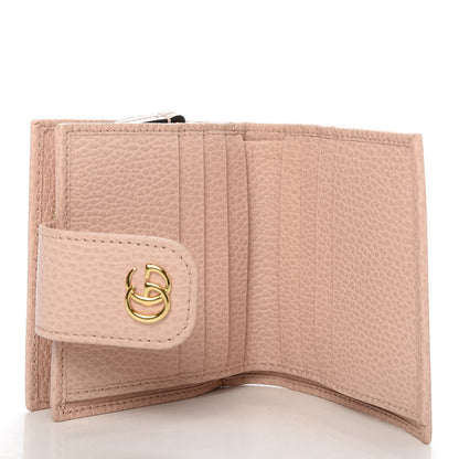 Gucci Dollar Calfskin GG Marmont French Wallet Perfect Pink 5 of 6