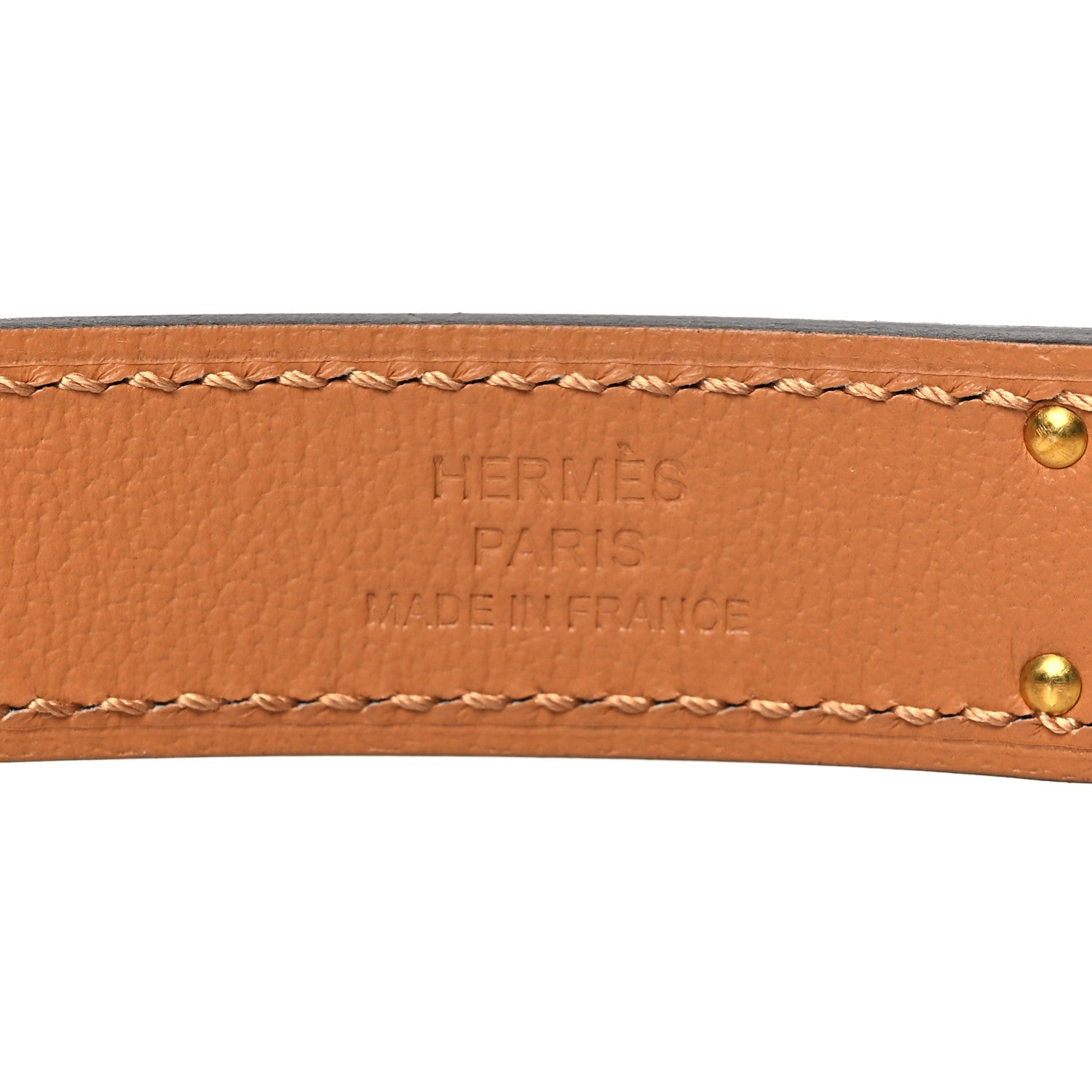 Hermes Epsom Kelly Belt Gold 3 of 4