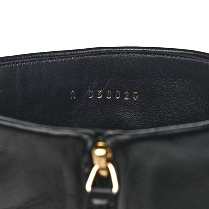 Chanel Lambskin High Boots 36 Black 8 of 12