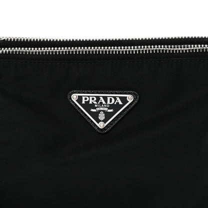 Prada Re-Nylon Saffiano Re-Edition 2000 Double Zip Crossbody Bag Black 9 of 13