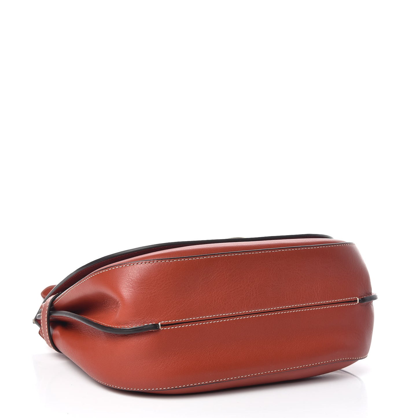 Small Classic Grain Amberley Satchel Rust