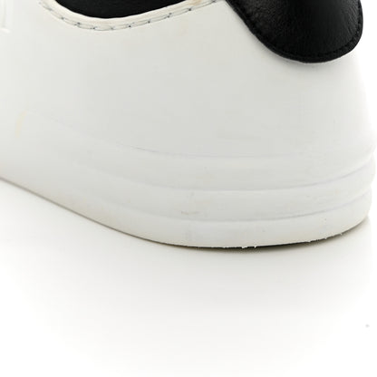 Chanel Calfskin Womens CC Sneakers 37 Black White 15 of 18