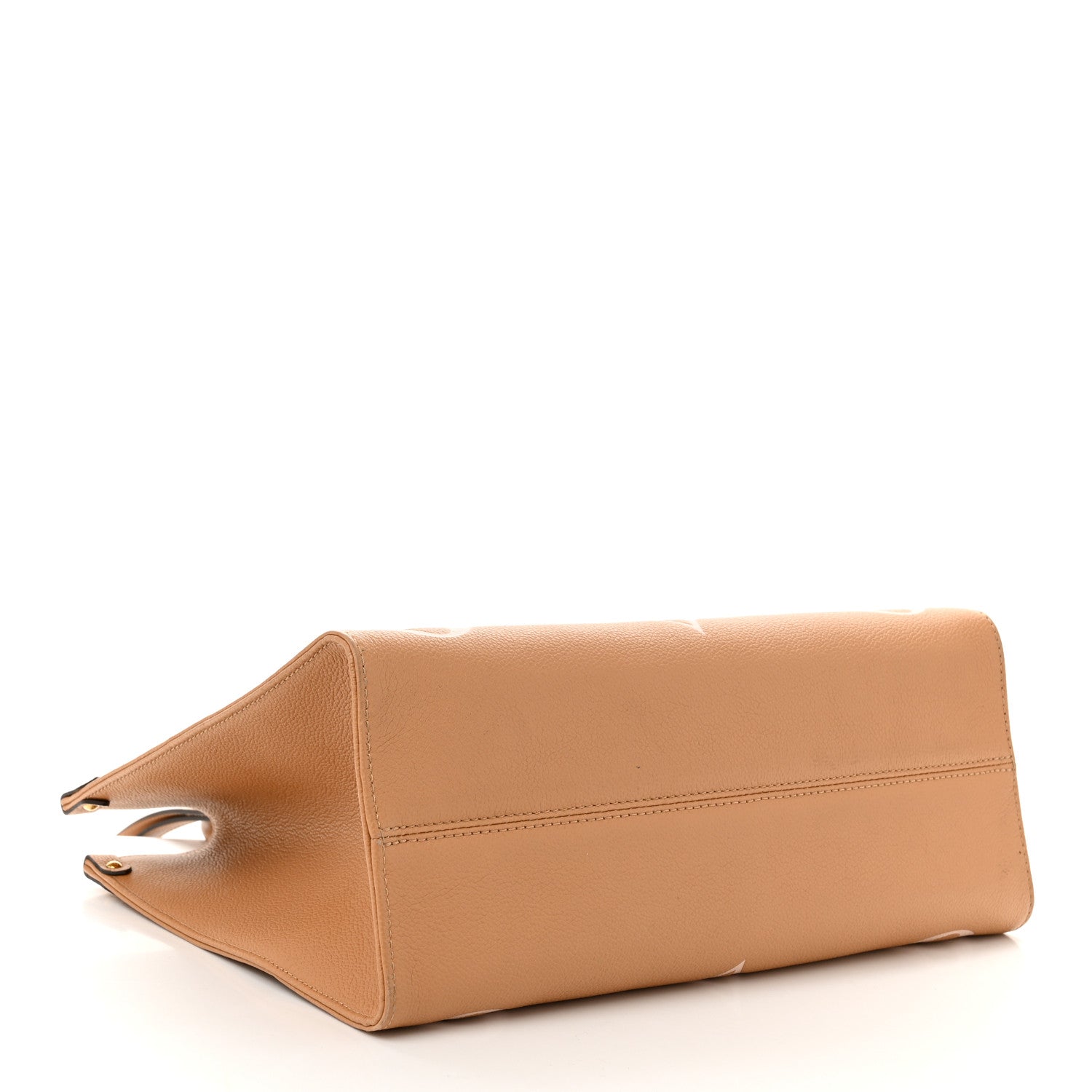 Louis Vuitton Empreinte Monogram Giant Onthego MM Arizona Creme 4 of 10