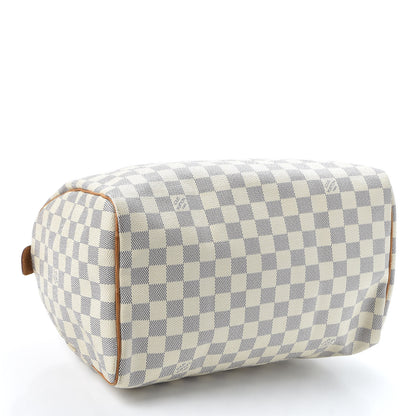 Louis Vuitton Damier Azur Speedy 30 3 of 9