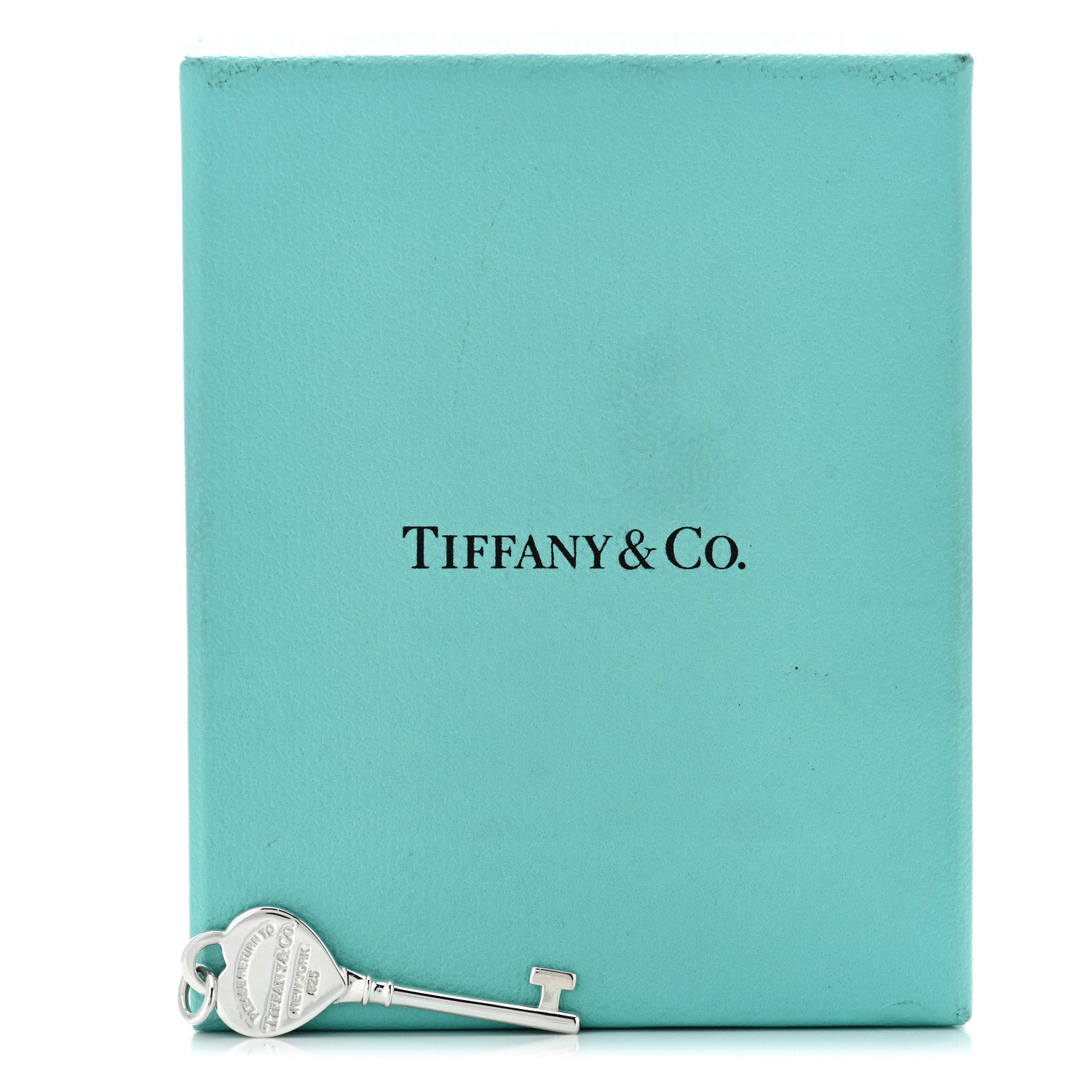 Tiffany Sterling Silver Return To Tiffany Heart Key Pendant 4 of 4