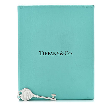 Tiffany Sterling Silver Return To Tiffany Heart Key Pendant 4 of 4