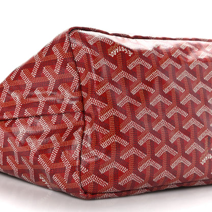 Goyard Goyardine Saint Louis PM Red 9 of 10