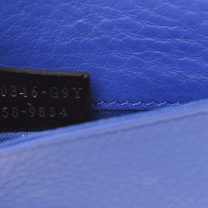 Fendi Vitello Flamingo Tube Wallet on Chain Blue Neon 6 of 9