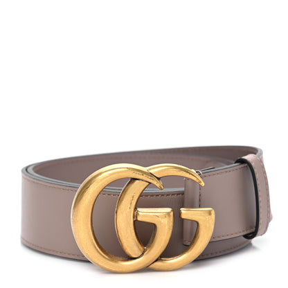 Gucci Calfskin Double G 40mm Belt 80 32 Porcelain Rose 1 of 4