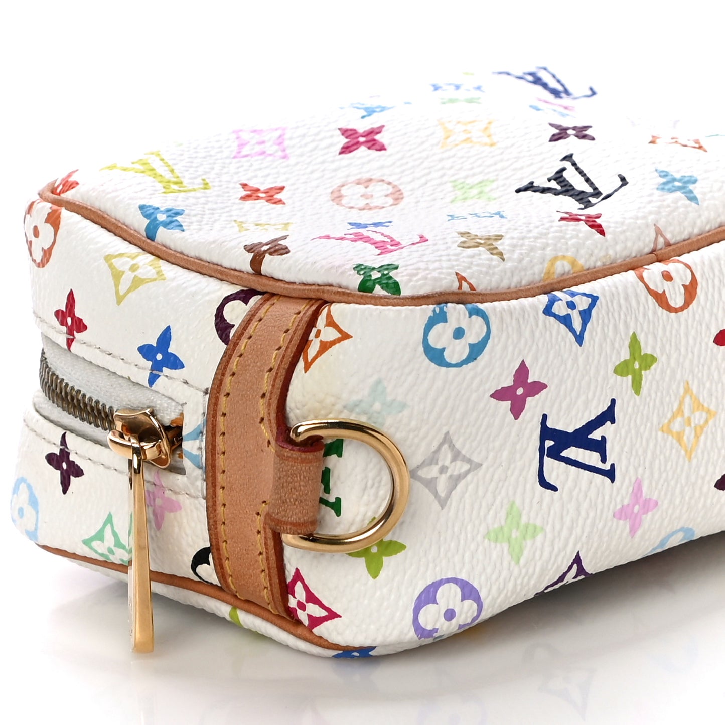 Monogram Multicolor Trousse Wapity White