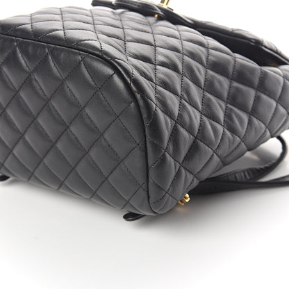 Chanel Lambskin Quilted Small Urban Spirit Backpack Black 9 of 9