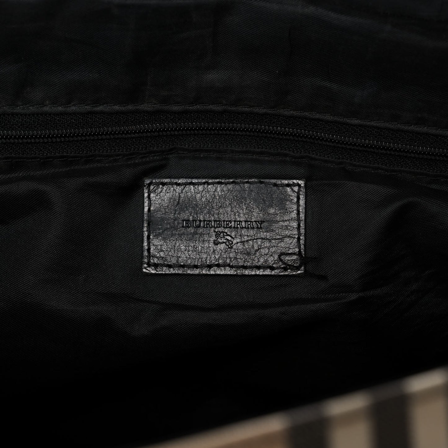 House Check Diaper Messenger Bag
