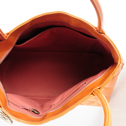 Chanel Patent Quilted Medallion Tote 5 of 9