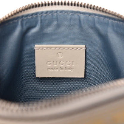 Gucci X SEGA Calfskin GUCCY Stars Mini Dome Shoulder Bag Mystic White Gold 7 of 10