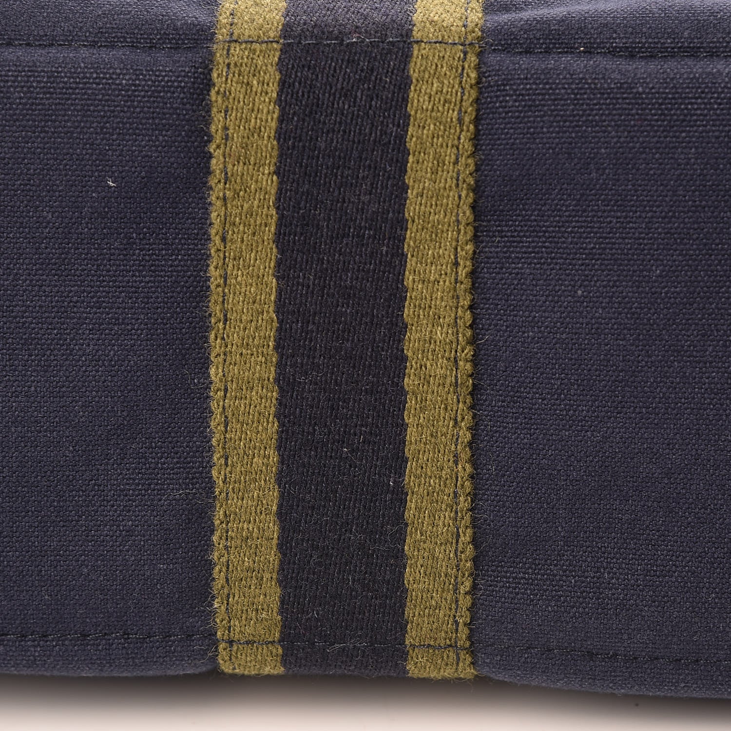 Hermes Canvas Fourre Tout MM Navy 15 of 17