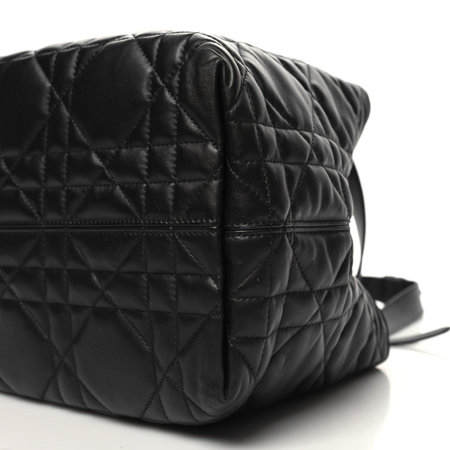 Christian Dior Calfskin Macrocannage Medium Toujours Black 11 of 12