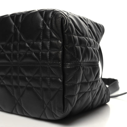 Christian Dior Calfskin Macrocannage Medium Toujours Black 11 of 12