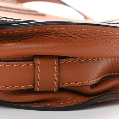 Chloe Calfskin Mini Marcie Round Crossbody Bag Tan 10 of 10