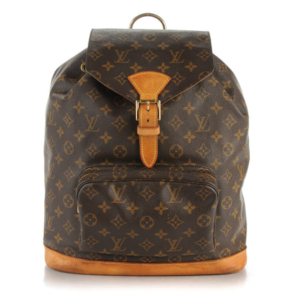 Louis Vuitton Monogram Montsouris GM Backpack 1 of 10
