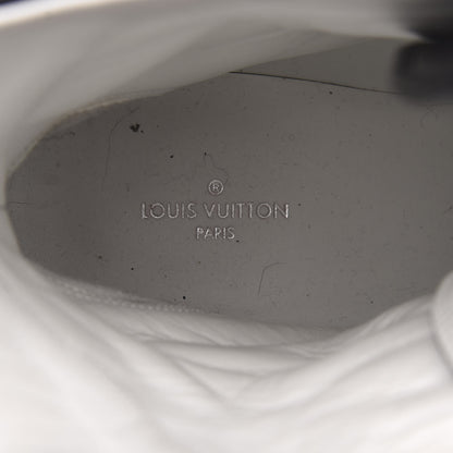 Louis Vuitton Suede Calfskin Monogram Laureate Platform Desert Boots 37 Black 6 of 8