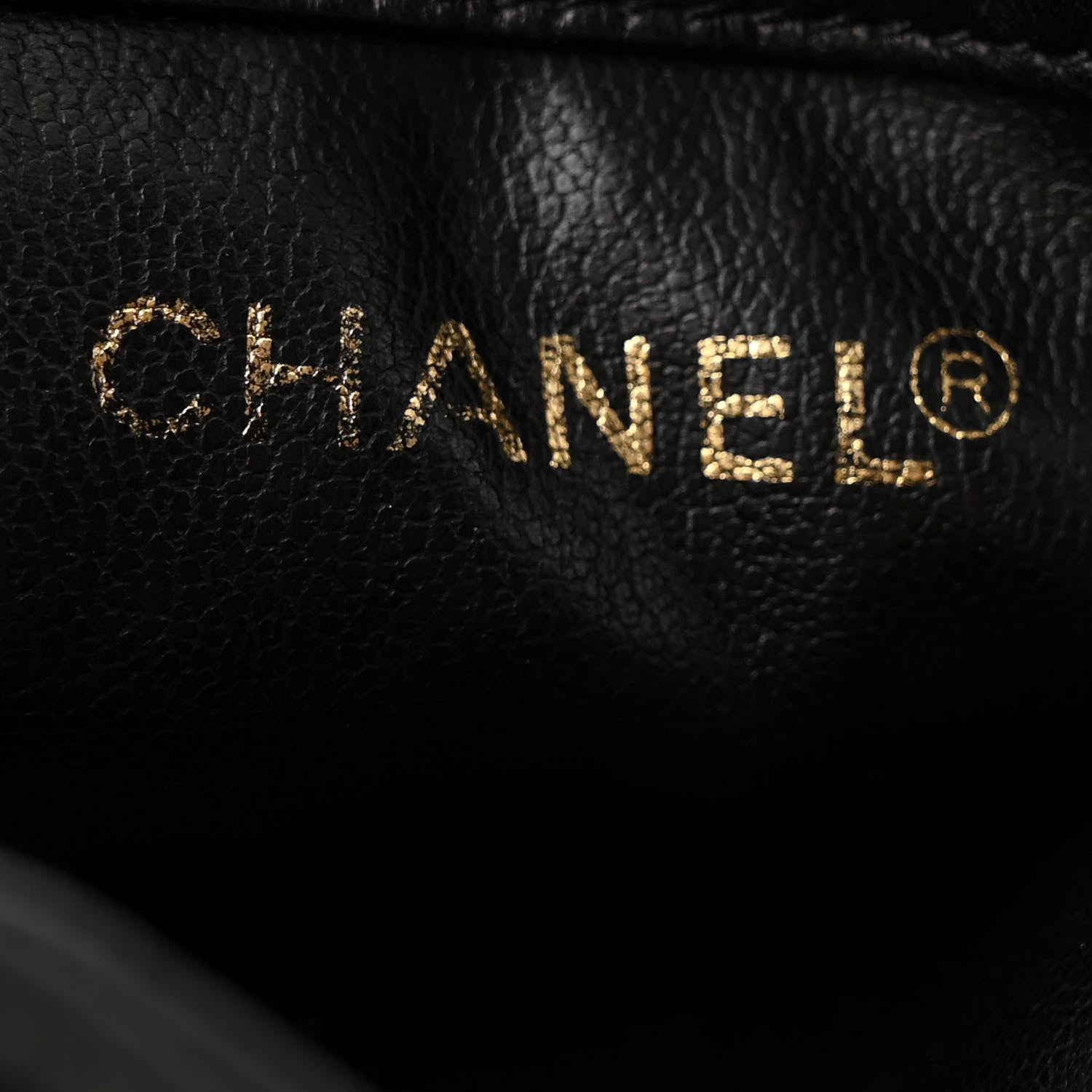 Chanel Lambskin CC Stitched Drawstring Bucket Bag Black 6 of 14