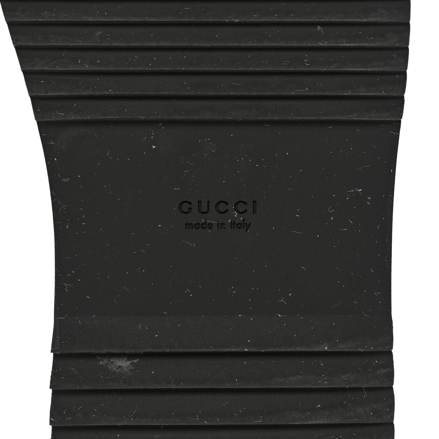 Jacquard Black Denim GG Monogram Angelina Platform 55mm Slide Sandals 38 Black Ivory