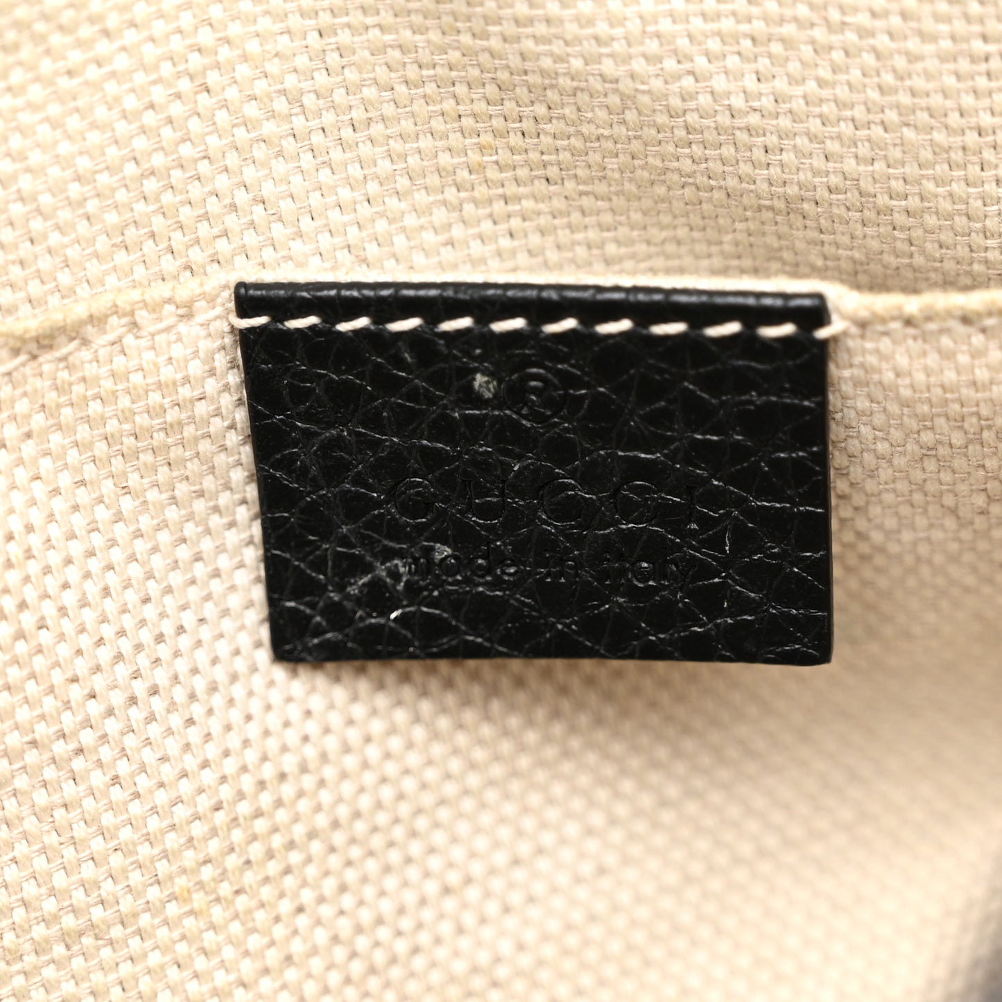 Pebbled Calfskin Small Soho Disco Bag Black
