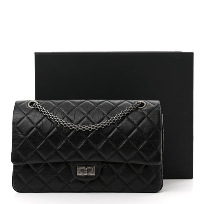 Chanel Aged Calfskin Quilted 2.55 Reissue 226 Flap Black 11 of 11