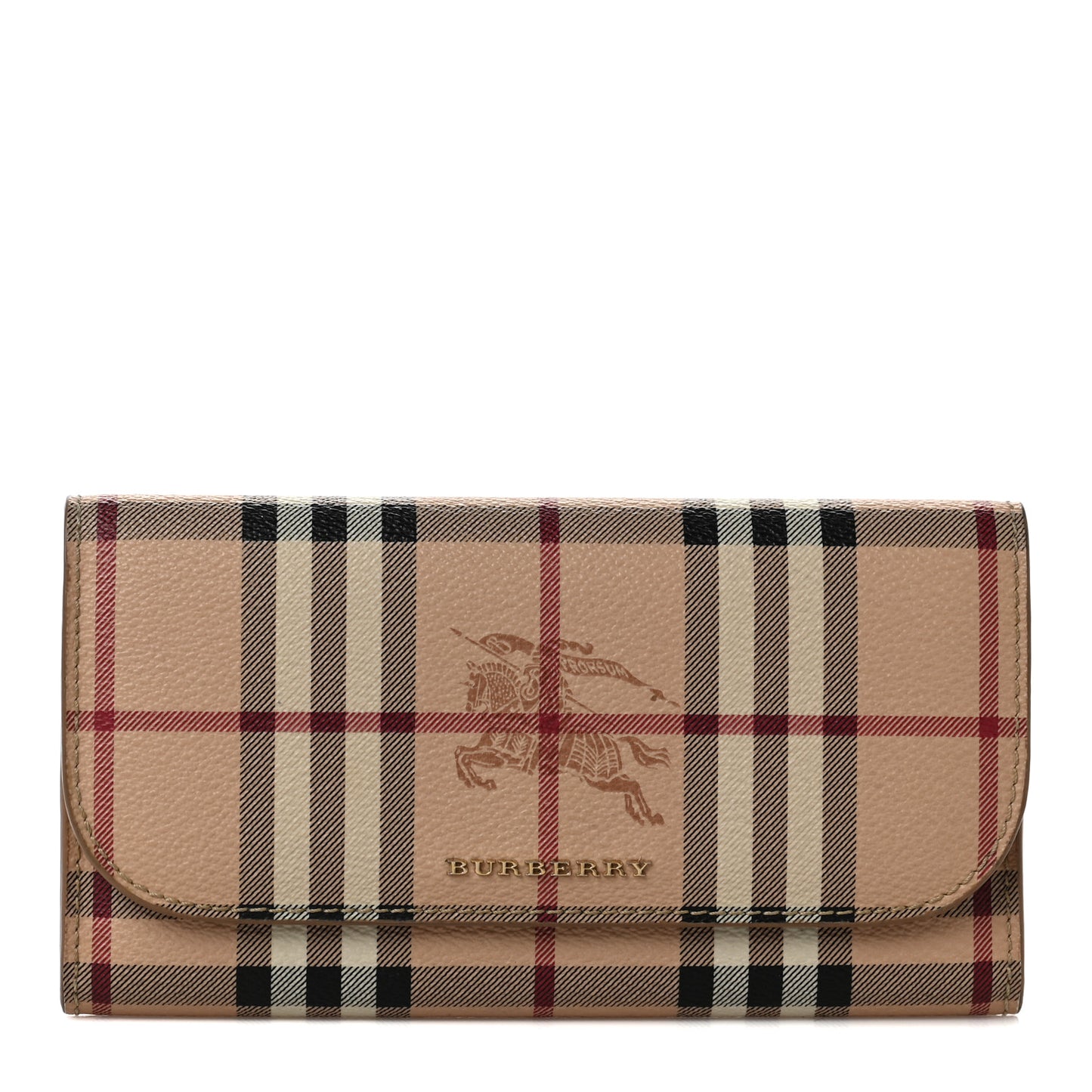 Haymarket Check Halton Wallet Tan