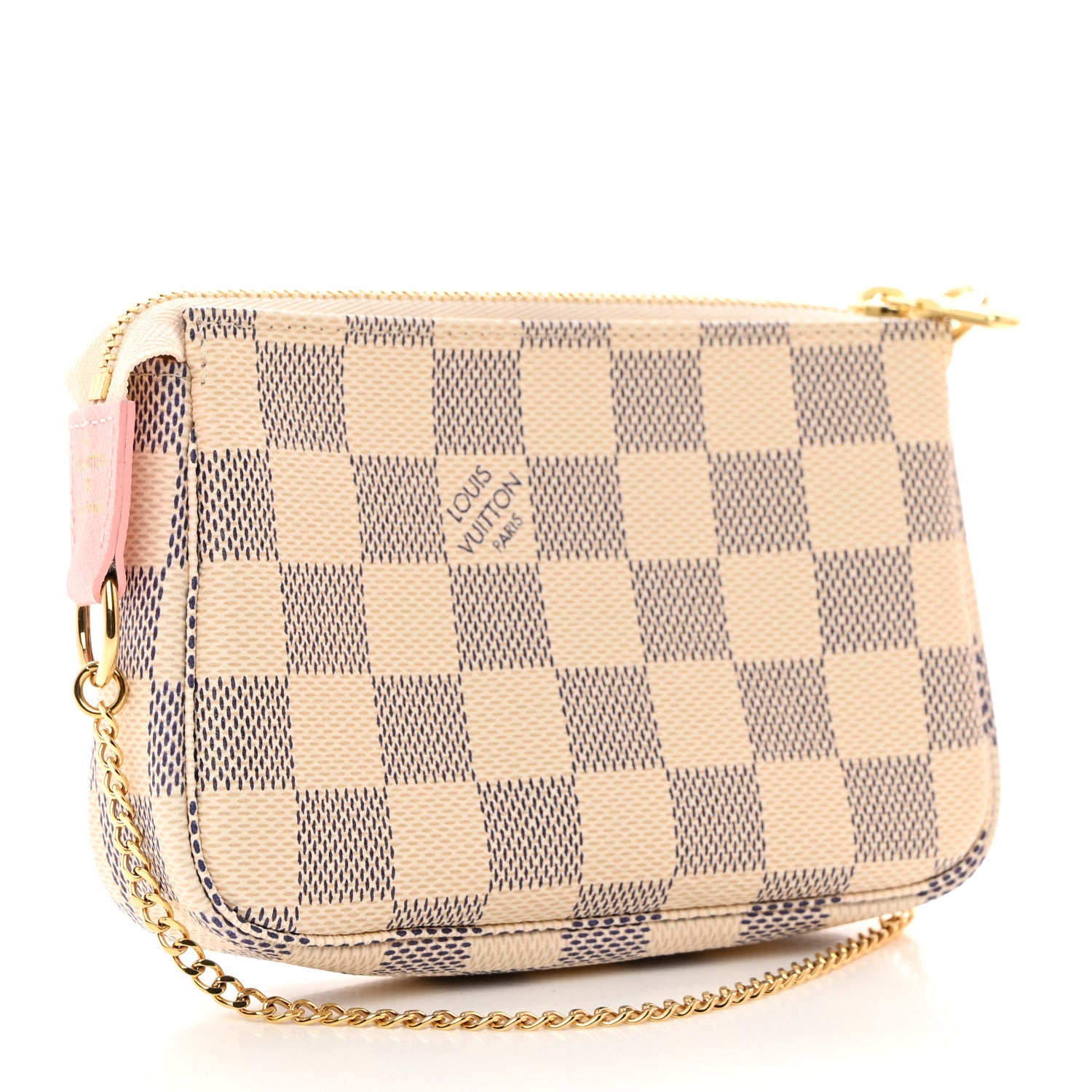 Louis Vuitton LOUIS VUITTON Damier Azur 2018 Christmas Animation Mini Pochette Accessories 3 of 7