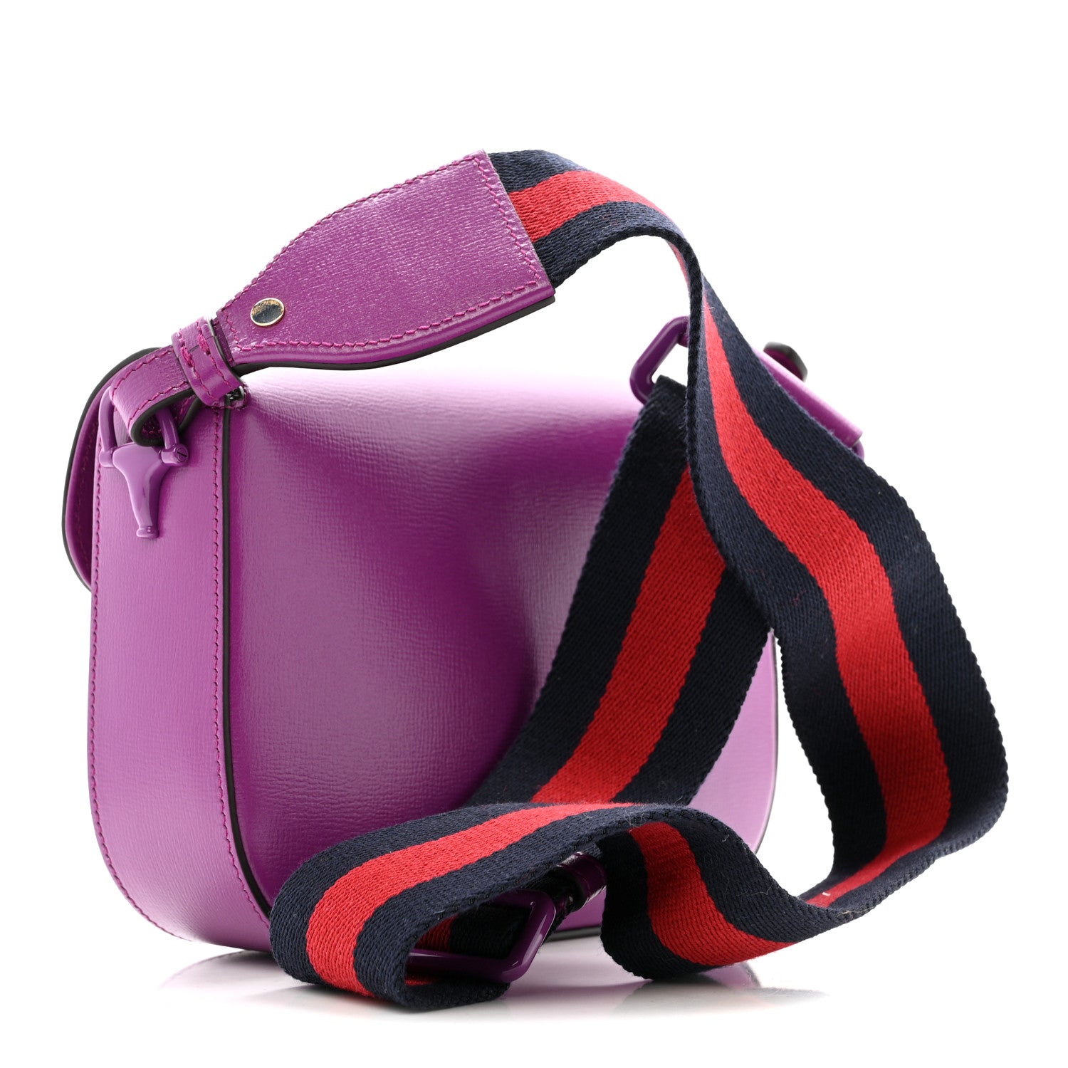 Gucci Azalea Calfskin Web Monochrome Small Horsebit 1955 Shoulder